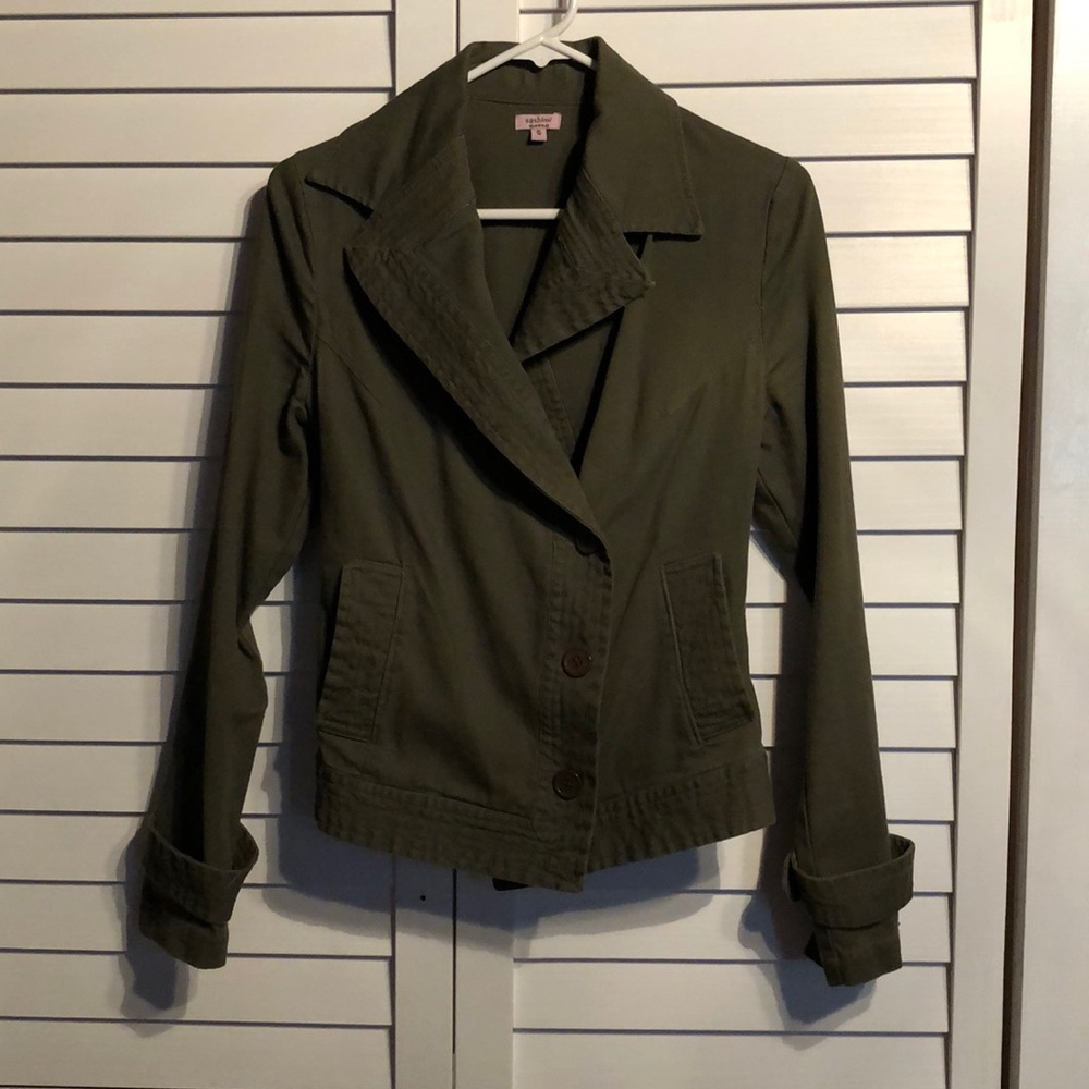 Olive Green Women's Blazer